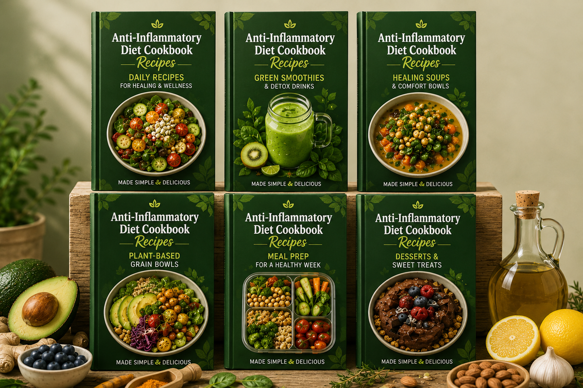 Anti Inflammatory Diet Recipes CookBooks Bundles 2026